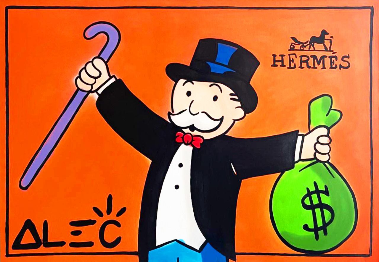 Image of Hermes Edition: Money Bag Monop$