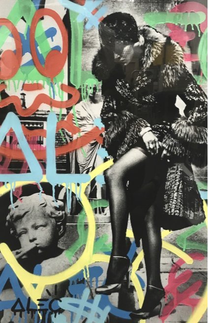 GRAFFITI FUR by ALEC MONOPOLY