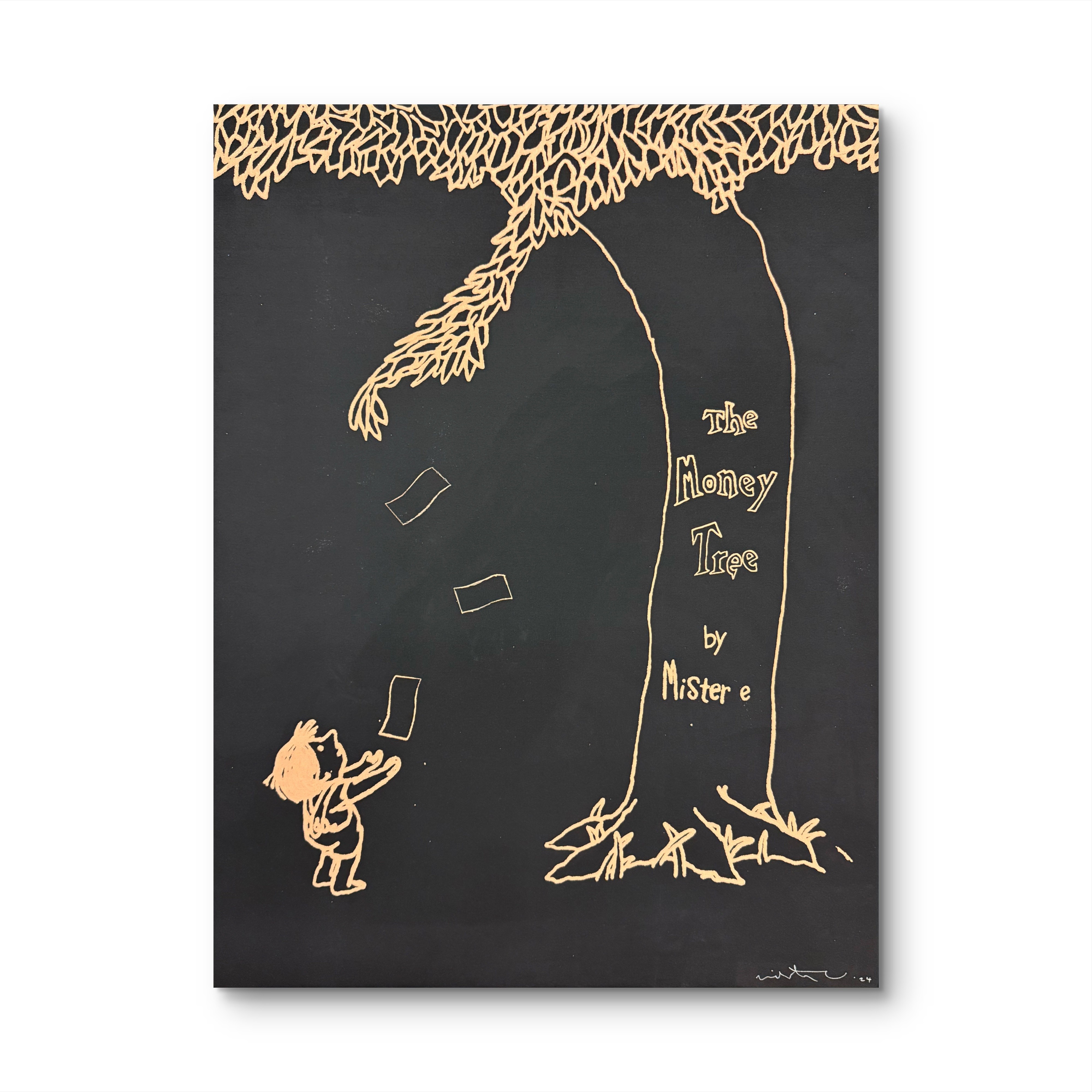 The Money Tree(Black/Pink)