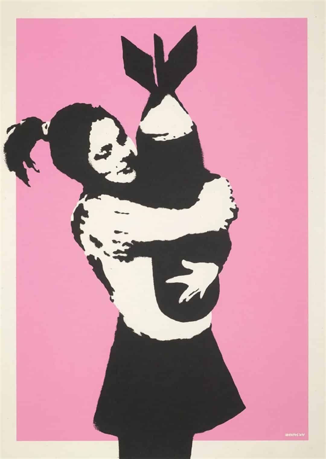 Bomb Hugger by BANKSY