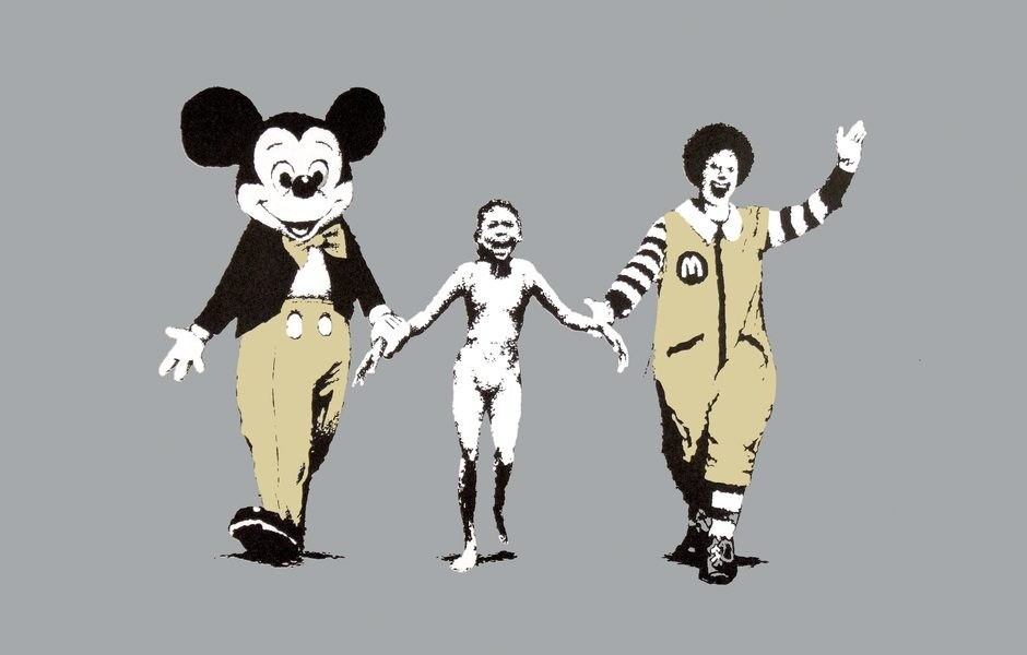 Napalm (Grey) (Unsigned) by Banksy