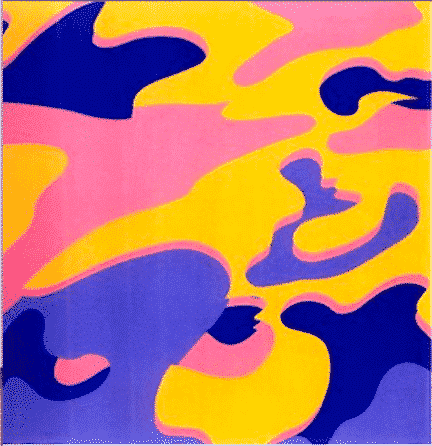 Camouflage 410 By Andy Warhol