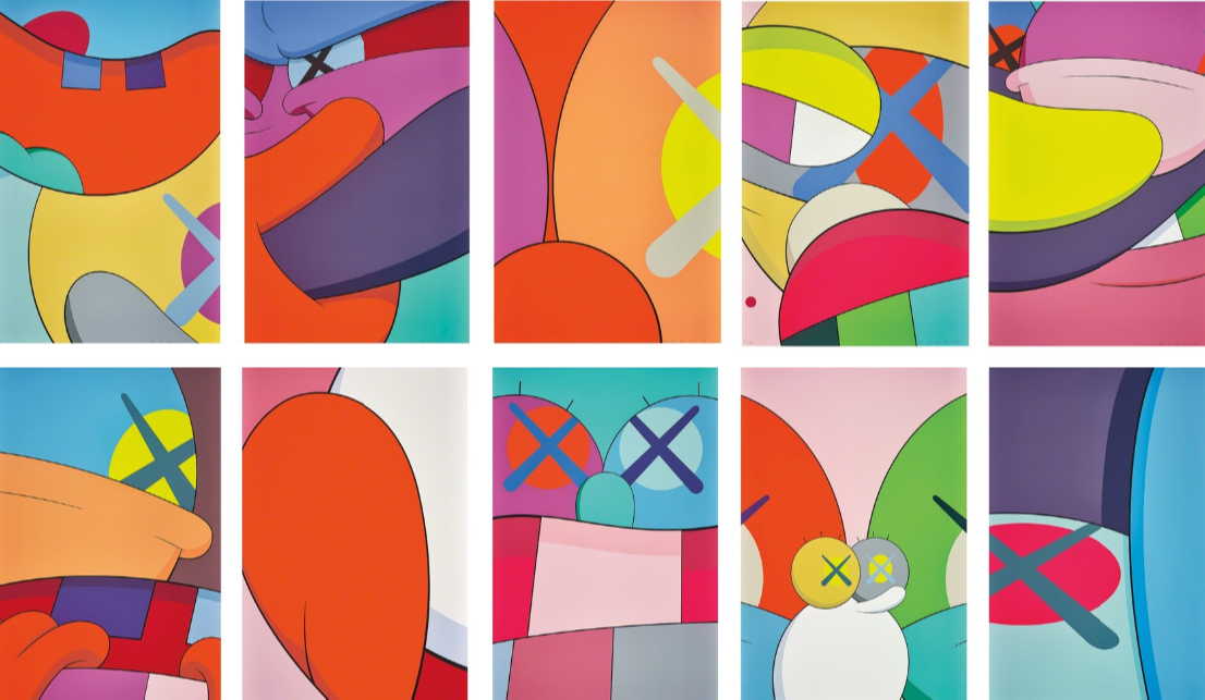 No Reply (Portfolio of 10) by KAWS