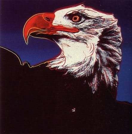 Bald Eagle by Andy Warhol