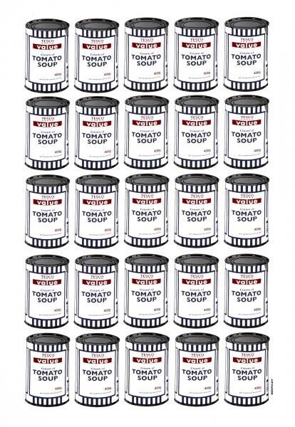 Soup Can by Banksy