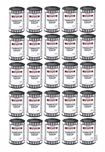 Soup Can by Banksy