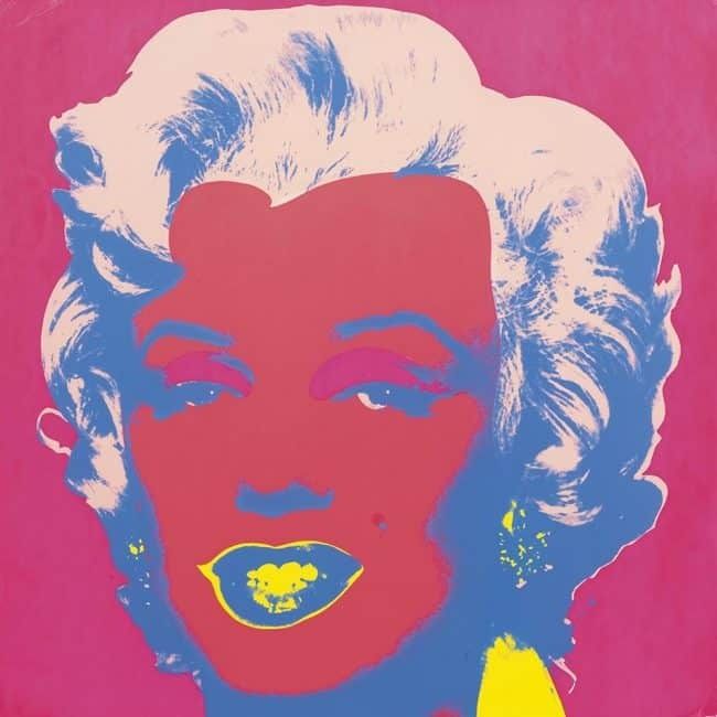 Marilyn Monroe 22 By Andy Warhol