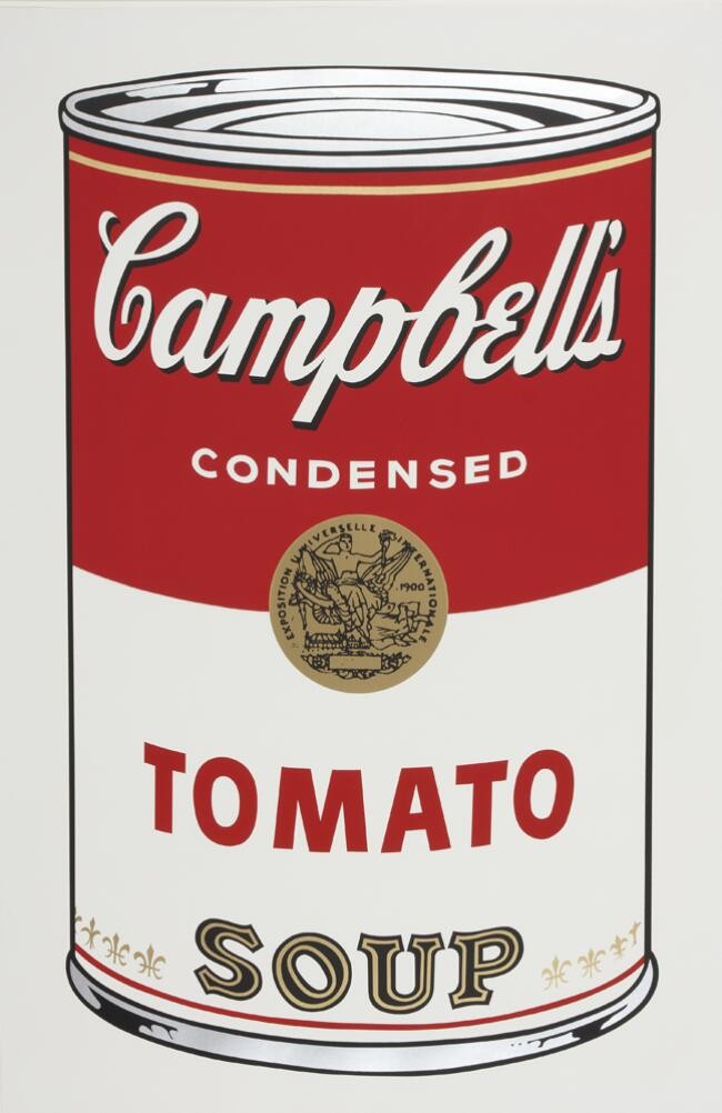 CAMPBELL’S TOMATO SOUP – Andy Warhol
