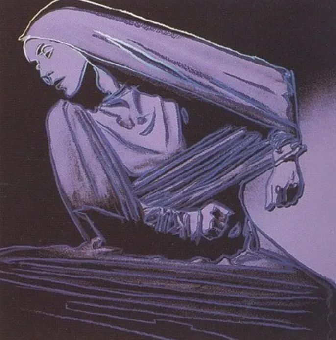 Martha Graham - Lamentation by Andy Warhol