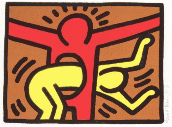 3 Pop Shop IV by Keith Haring