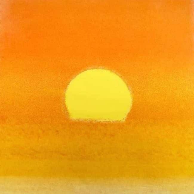 SUNSET BY ANDY WARHOL