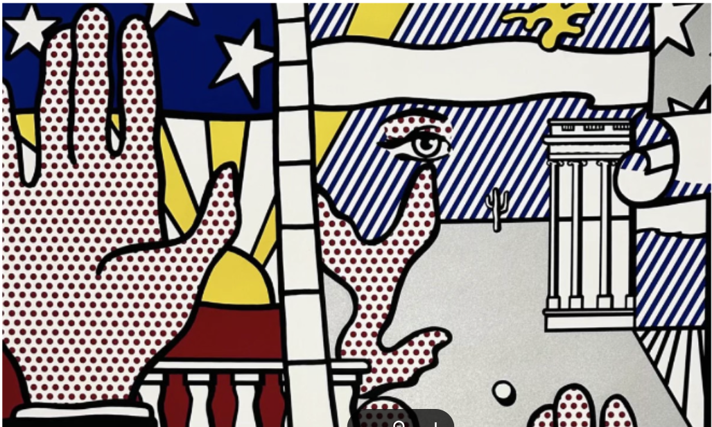 Inaugural Print, from Inaugural Impressions by Roy Lichtenstein