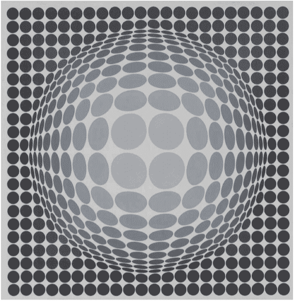 Vega-Or by Victor Vasarely