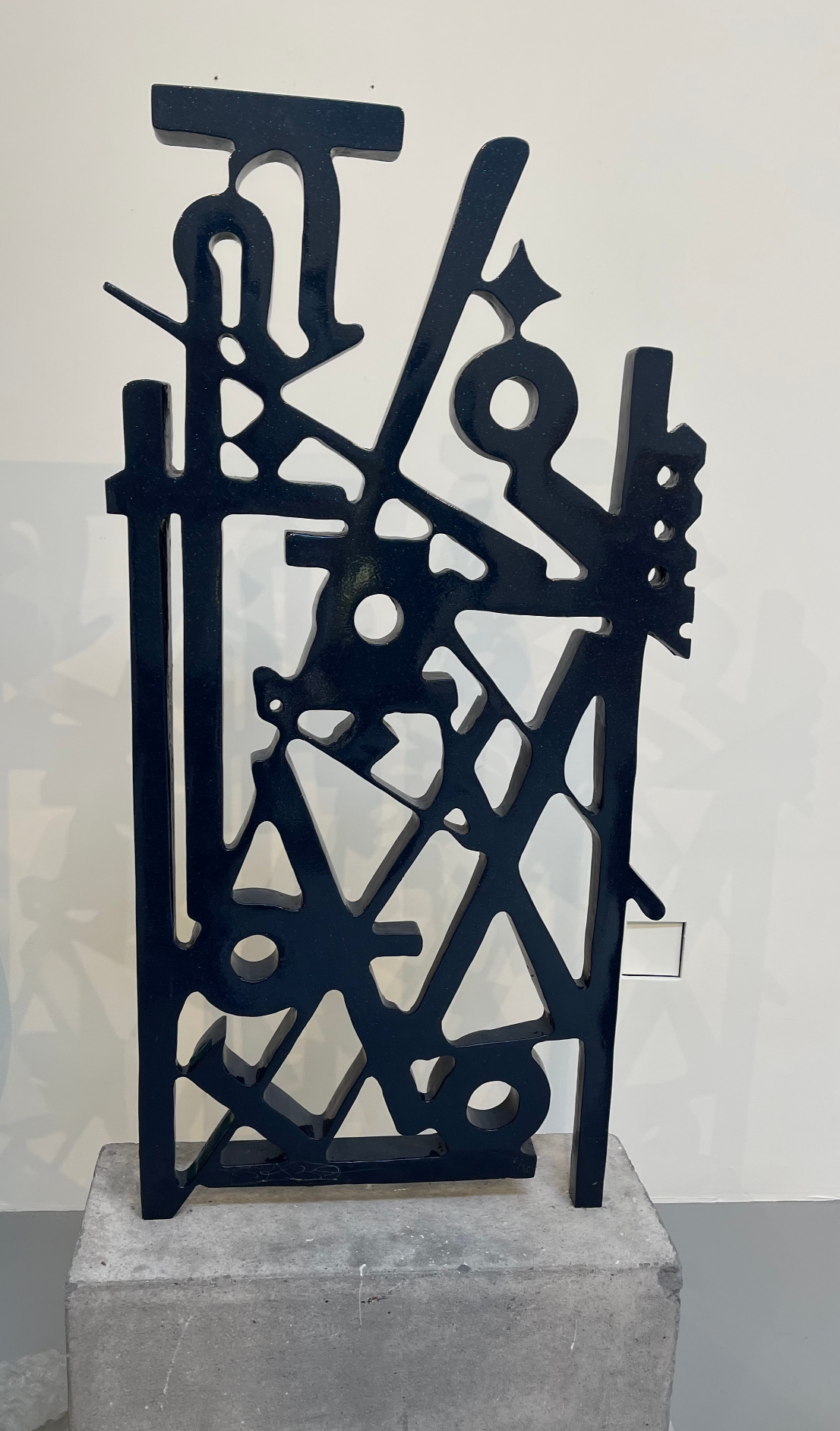 Untitled (Blue) by Retna