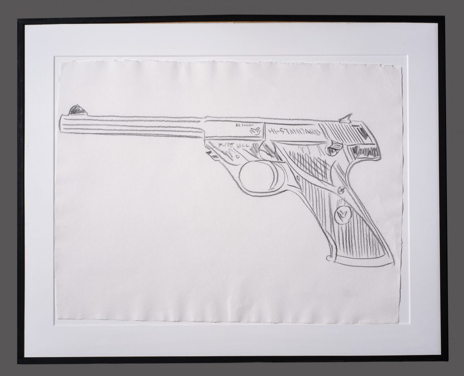 GUN BY ANDY WARHOL