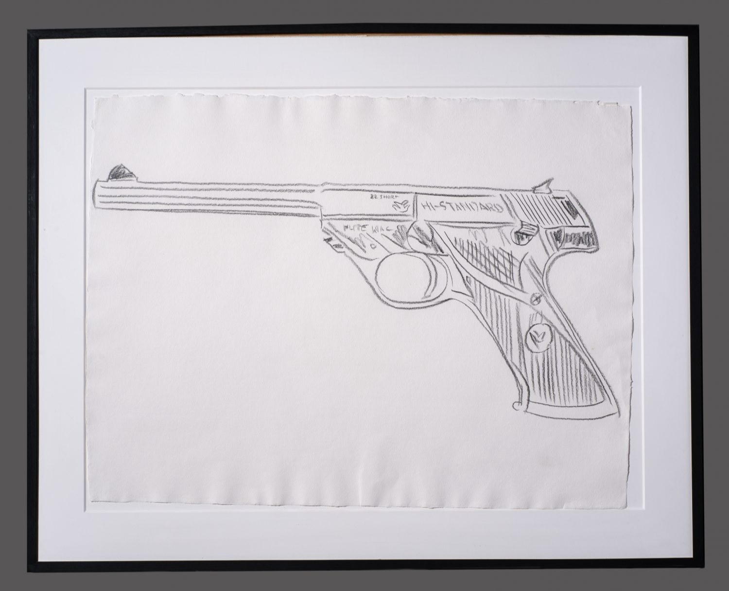 GUN BY ANDY WARHOL