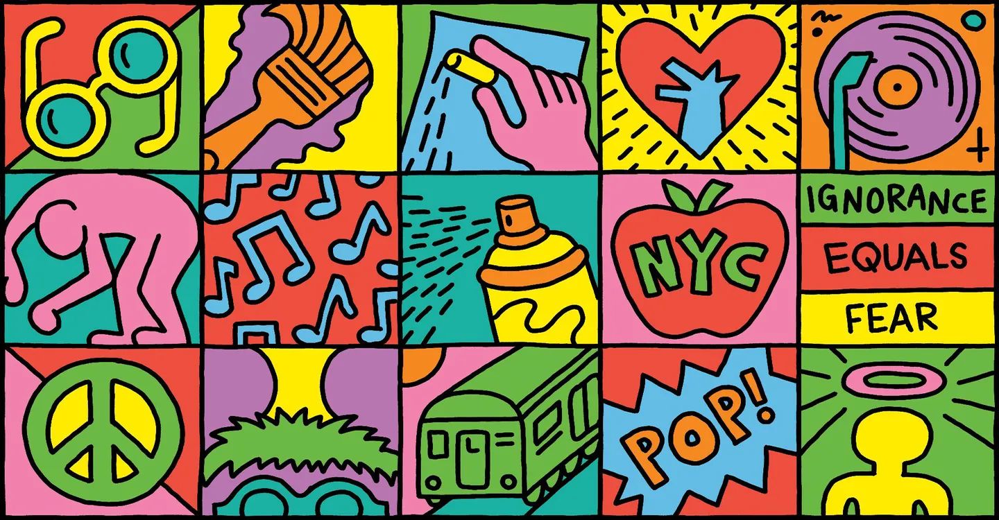 Keith Haring’s artwork