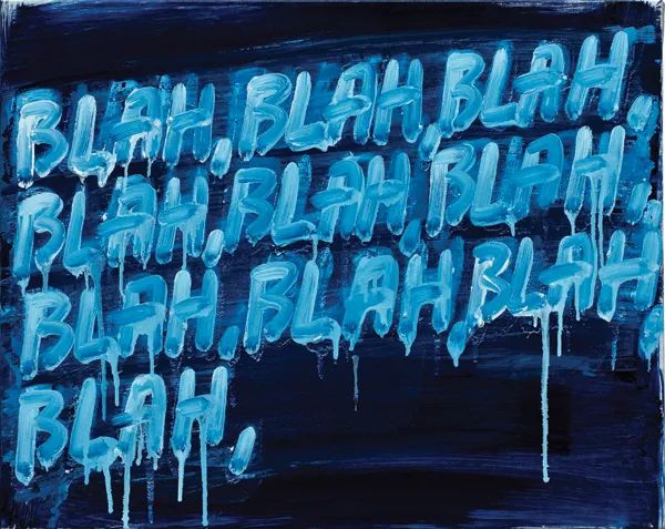 Mel Bochner artwork