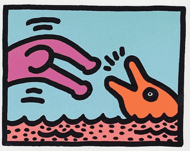 1 POP SHOP V by Keith Haring