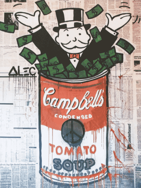 Campbell’s Soup (Vogue Korea) by Alec Monopoly