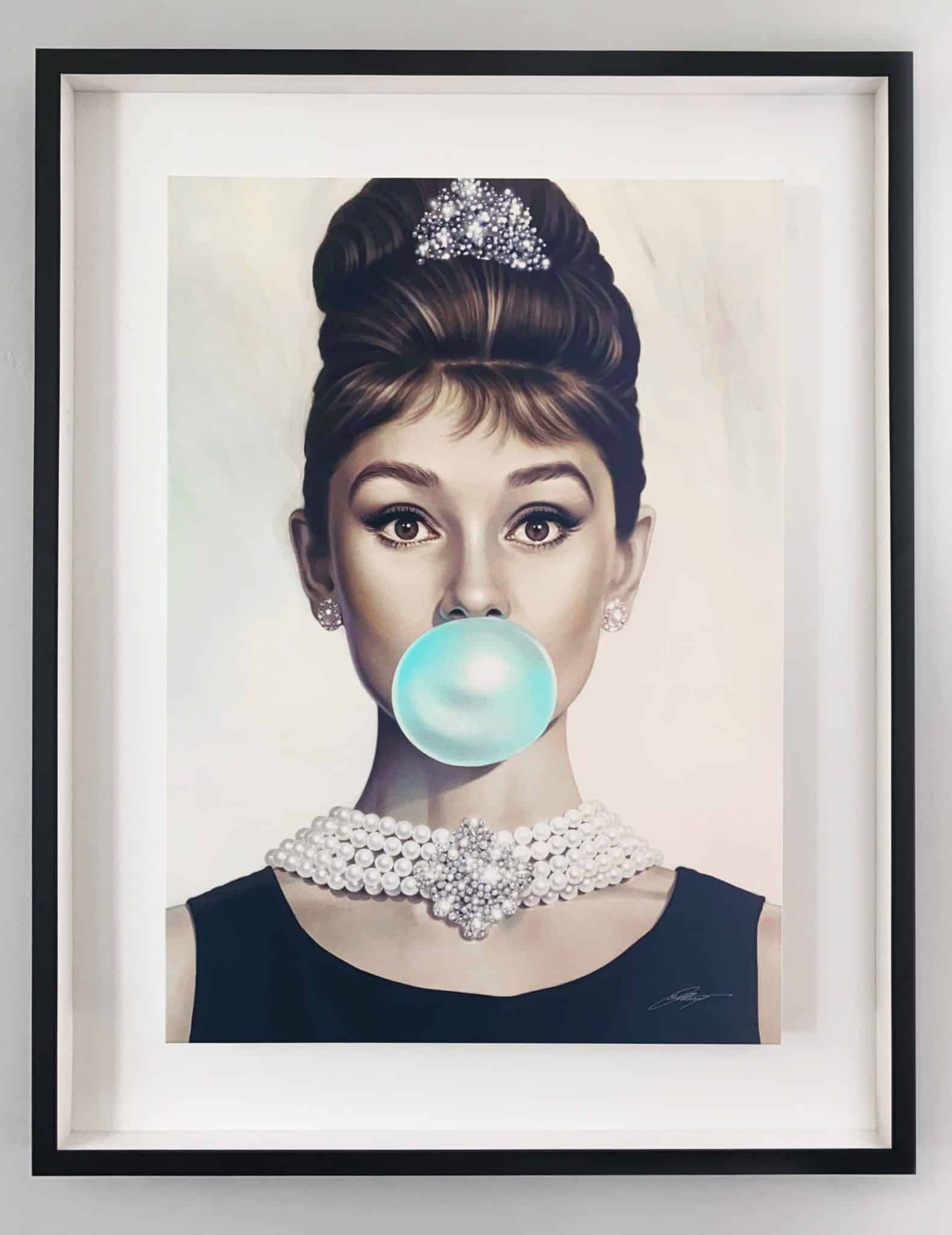Audrey Bubble Gum by Michael Moebius