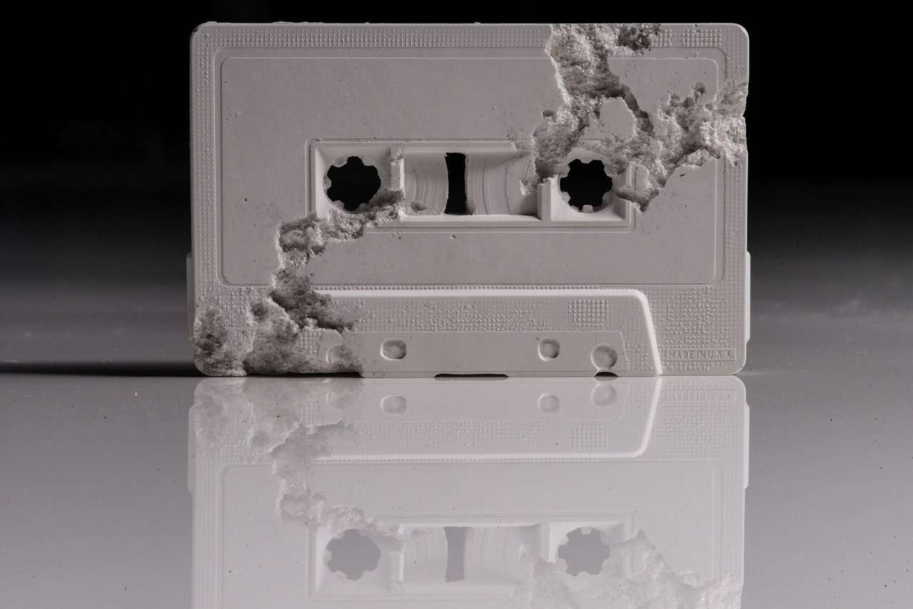 Future Relic 04: Cassette - 2015 by Daniel Arsham