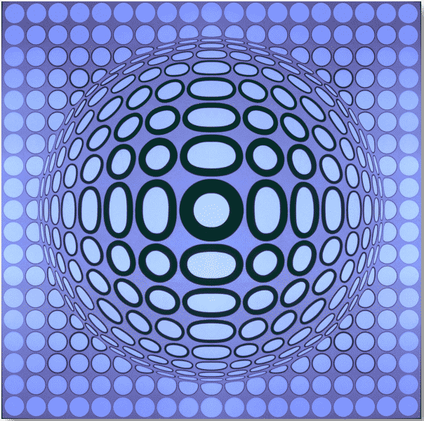 Tuz-2-3 by Victor Vasarely