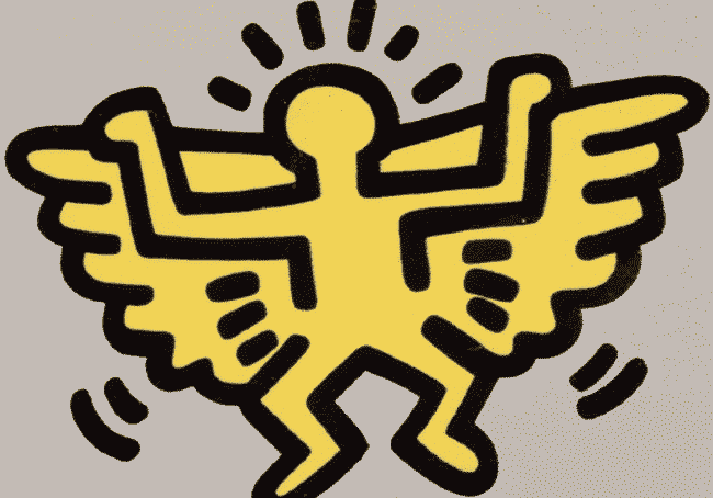 Angel Baby by Keith Haring