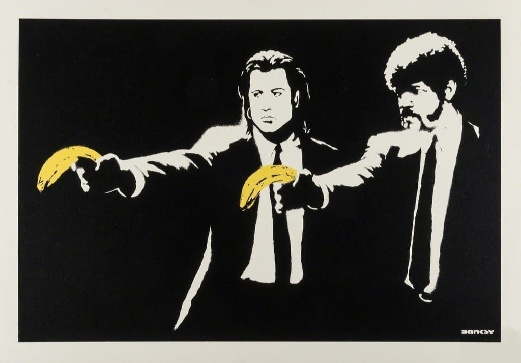 Pulp Fiction by Banksy
