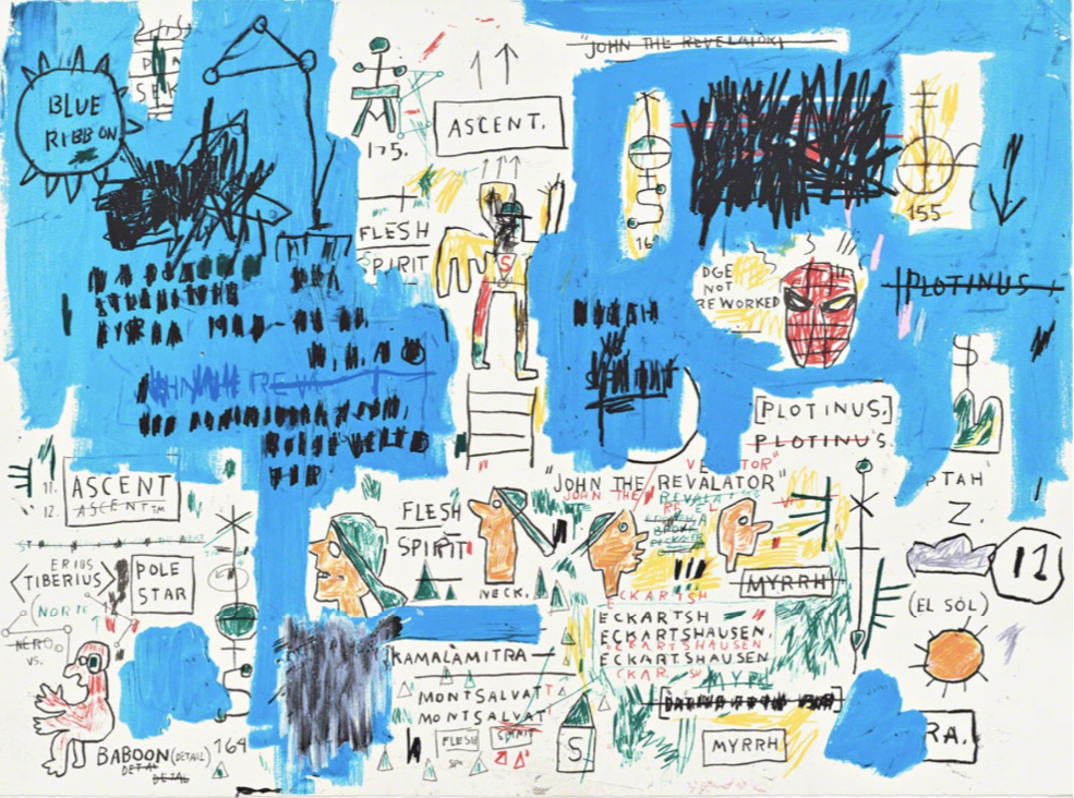 Ascent by Jean-Michel Basquiat