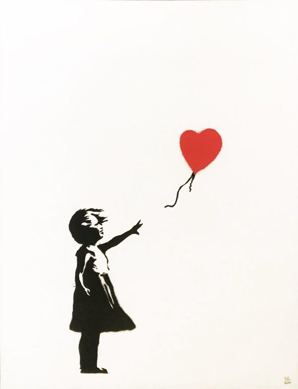 Girl with balloon by Banksy