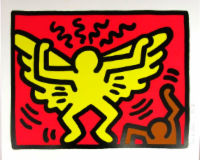 Pop Shop IV 1 by Keith Haring