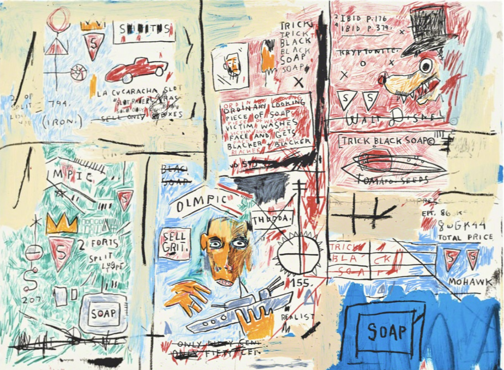 Olympic by Jean-Michel Basquiat