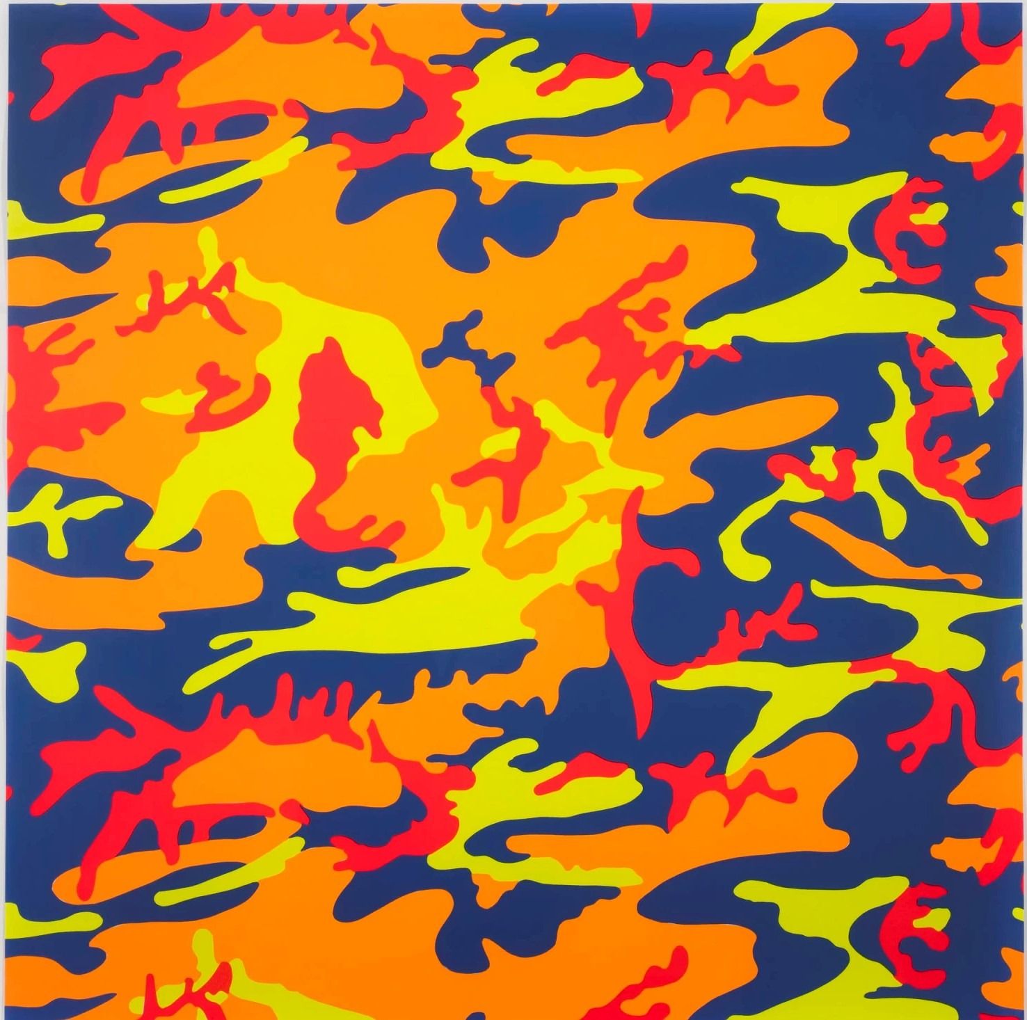 Camouflage 412 By Andy Warhol