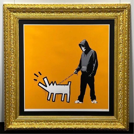 Choose Your Weapon (Slate) by Banksy