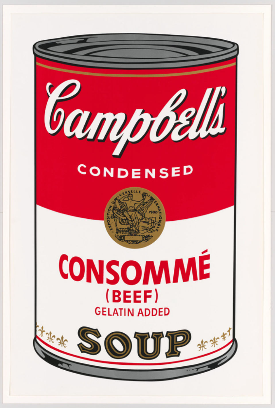 CAMPBELL’S SOUP I CONSOMME  by Andy  Warhol