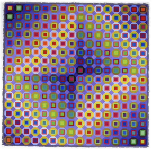 Okta Folk by Victor Vasarely