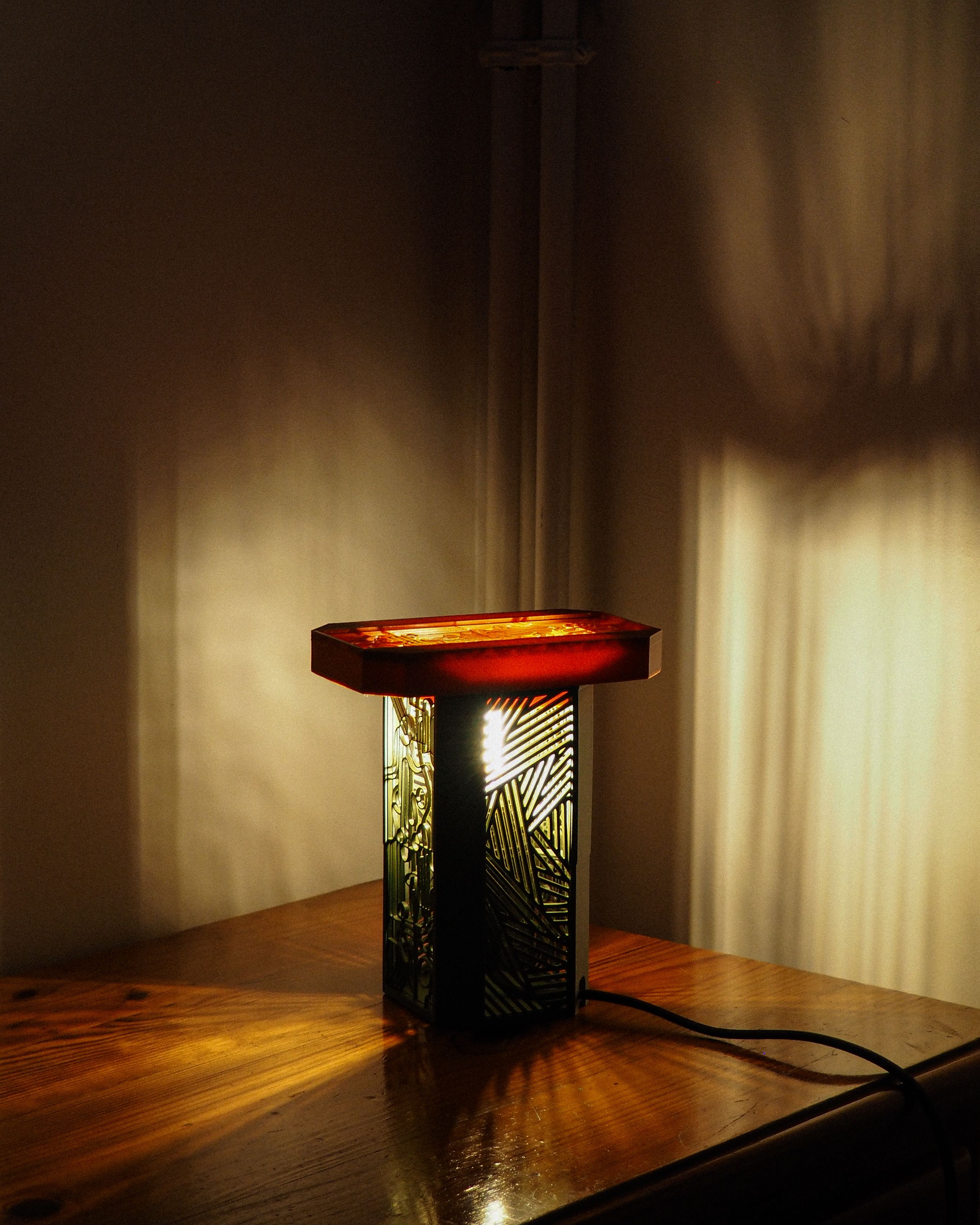 3D printed lamp