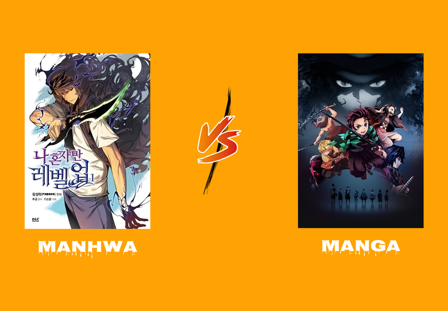 Manhwa vs Manga