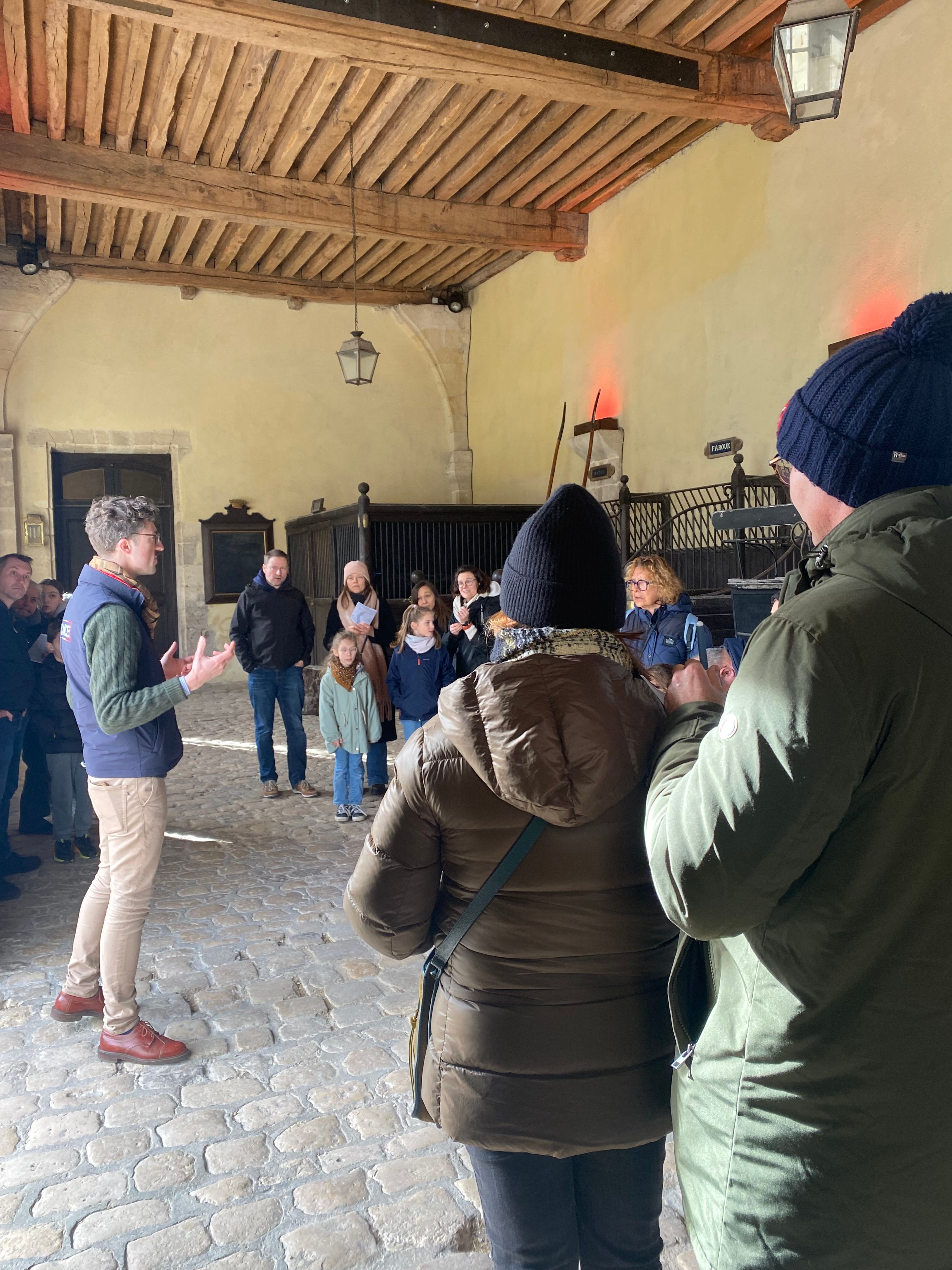 Visite guidée des intérieurs