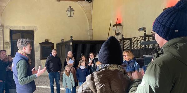 Visite guidée des intérieurs