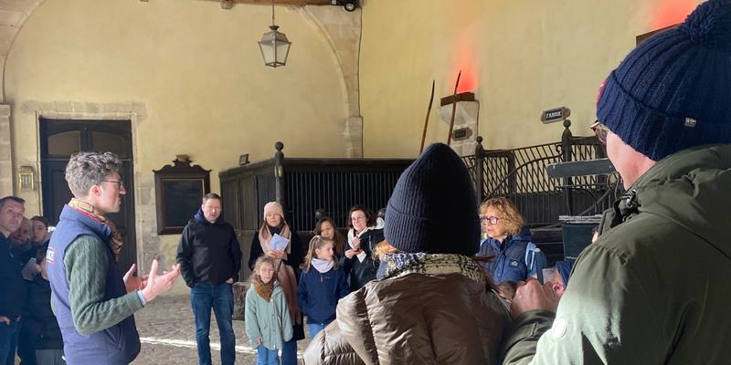 Visite guidée des intérieurs