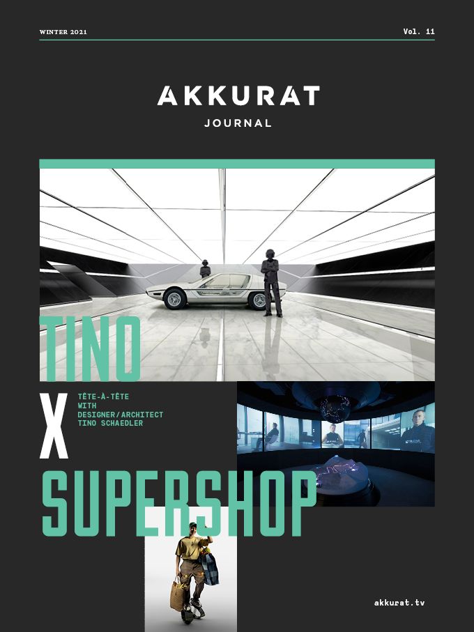 AKKURAT Journal Tino Schaedler Supershop Cover