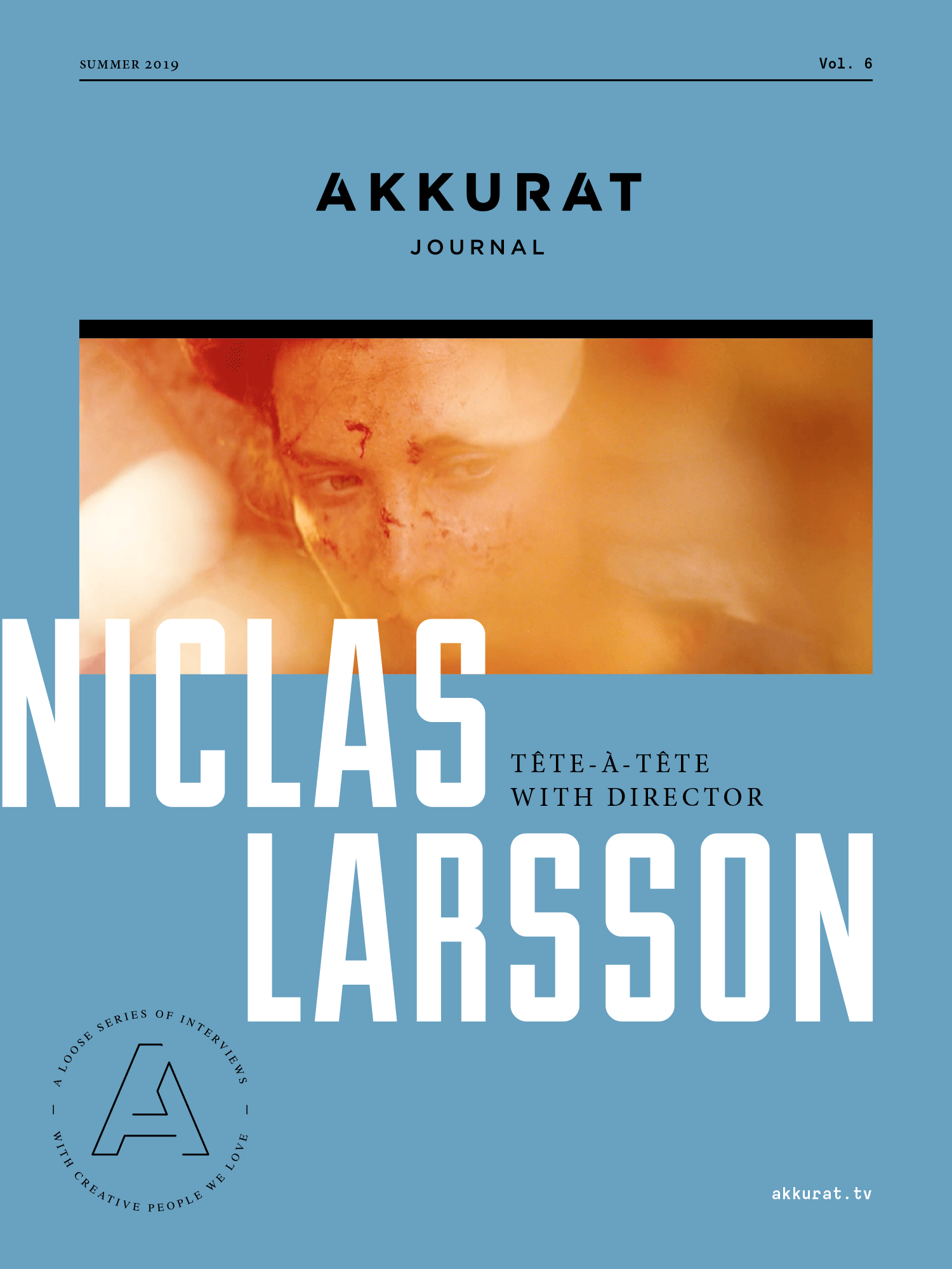AKKURAT Journal Niclas Larsson Cover