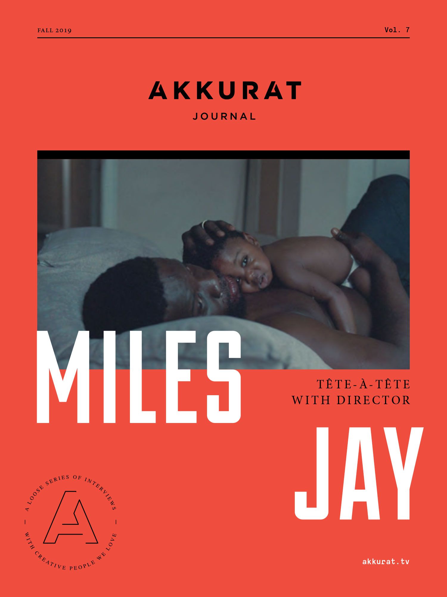 AKKURAT Journal Miles Jay Cover