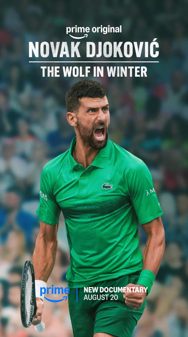 Novak Djokovic: The Wolf in Winter Cover
