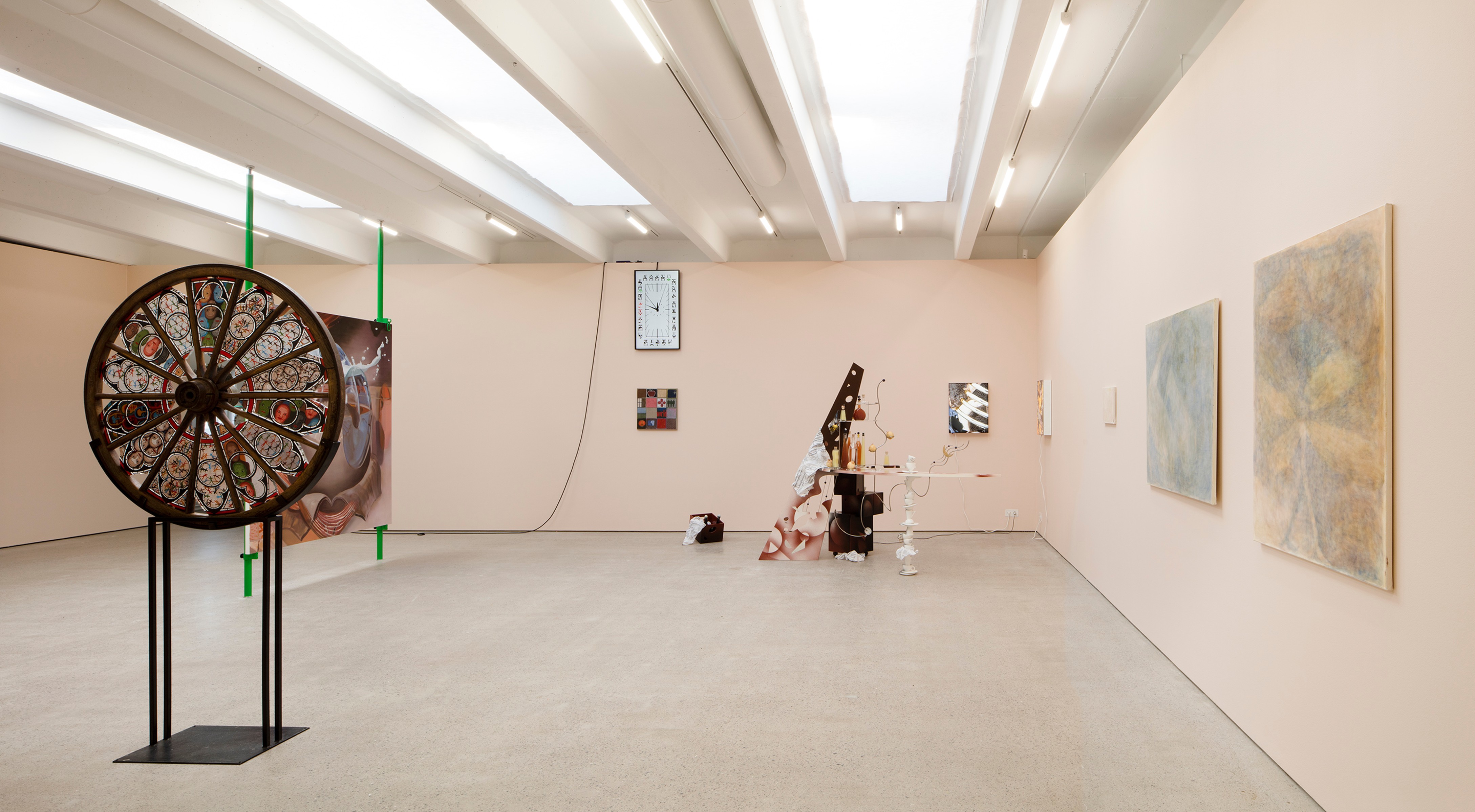 Installation view, Shallow Springs, Milla Aska