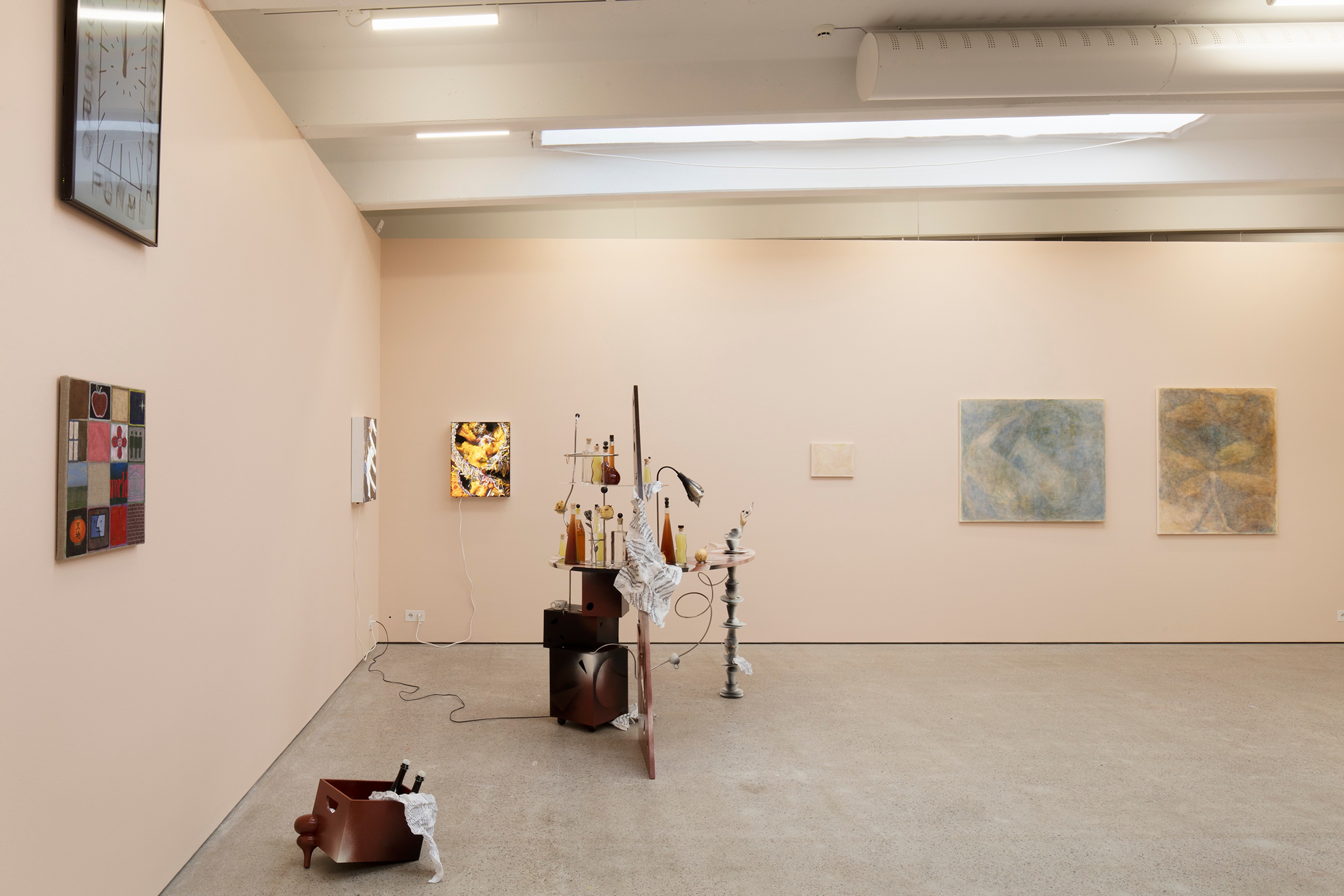 Installation view, Shallow Springs, Milla Aska