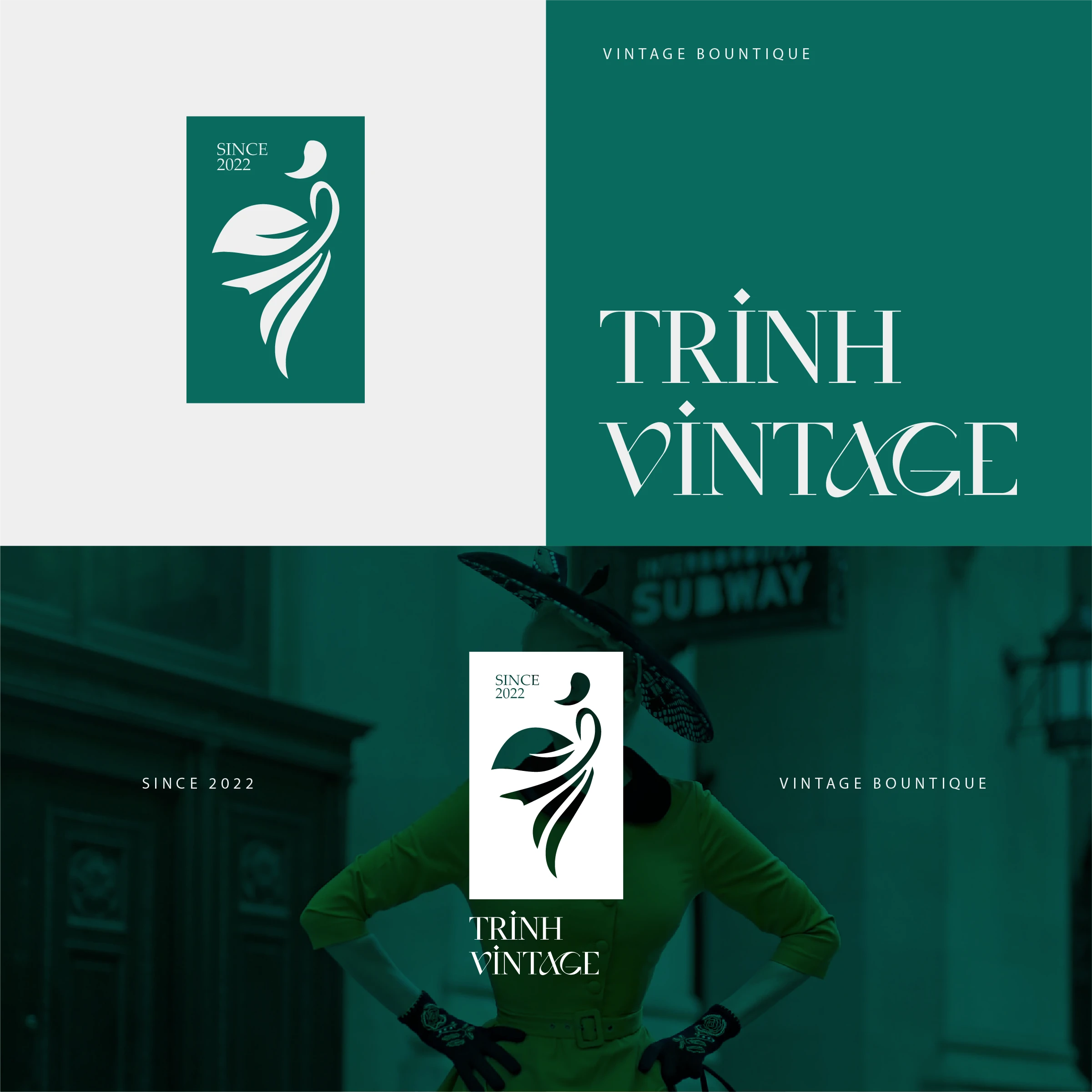 Trinh Vintage | Brand Identity detail