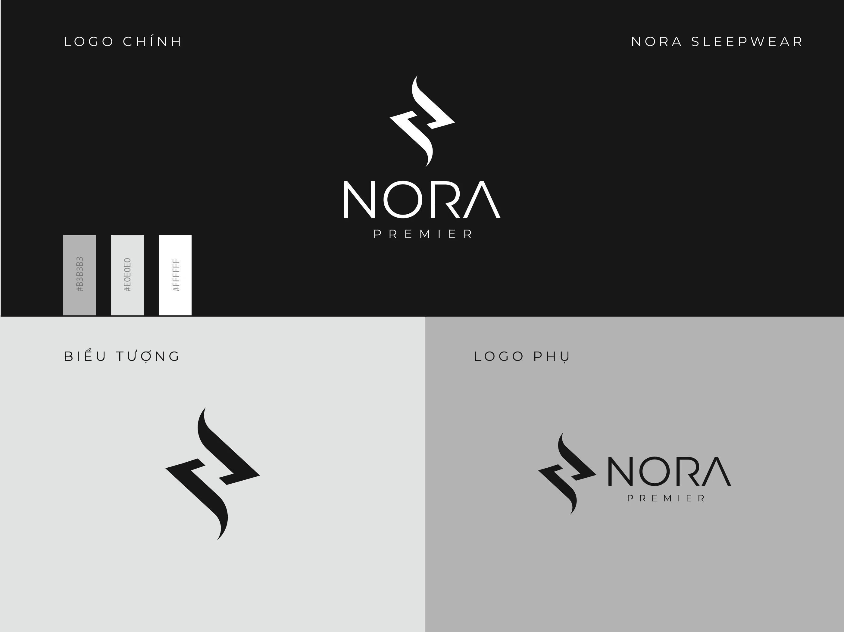 NORA Premier - Brand Identity detail